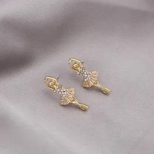 Ballerina Stud Earrings