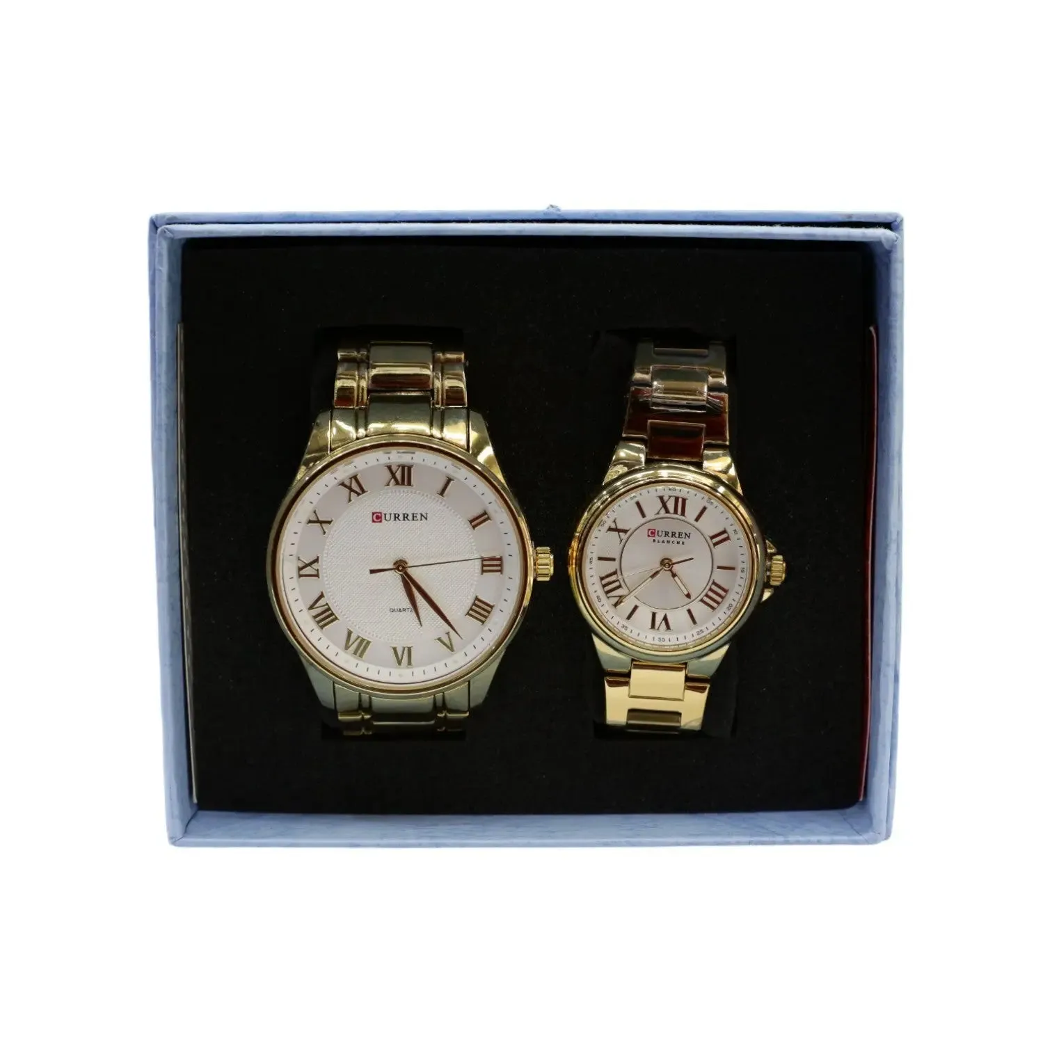 Curren Couple Watch Set