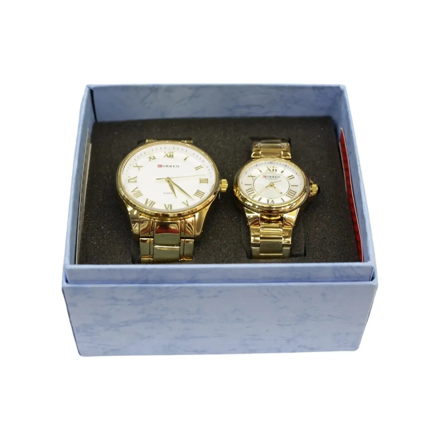 Curren Couple Watch Set