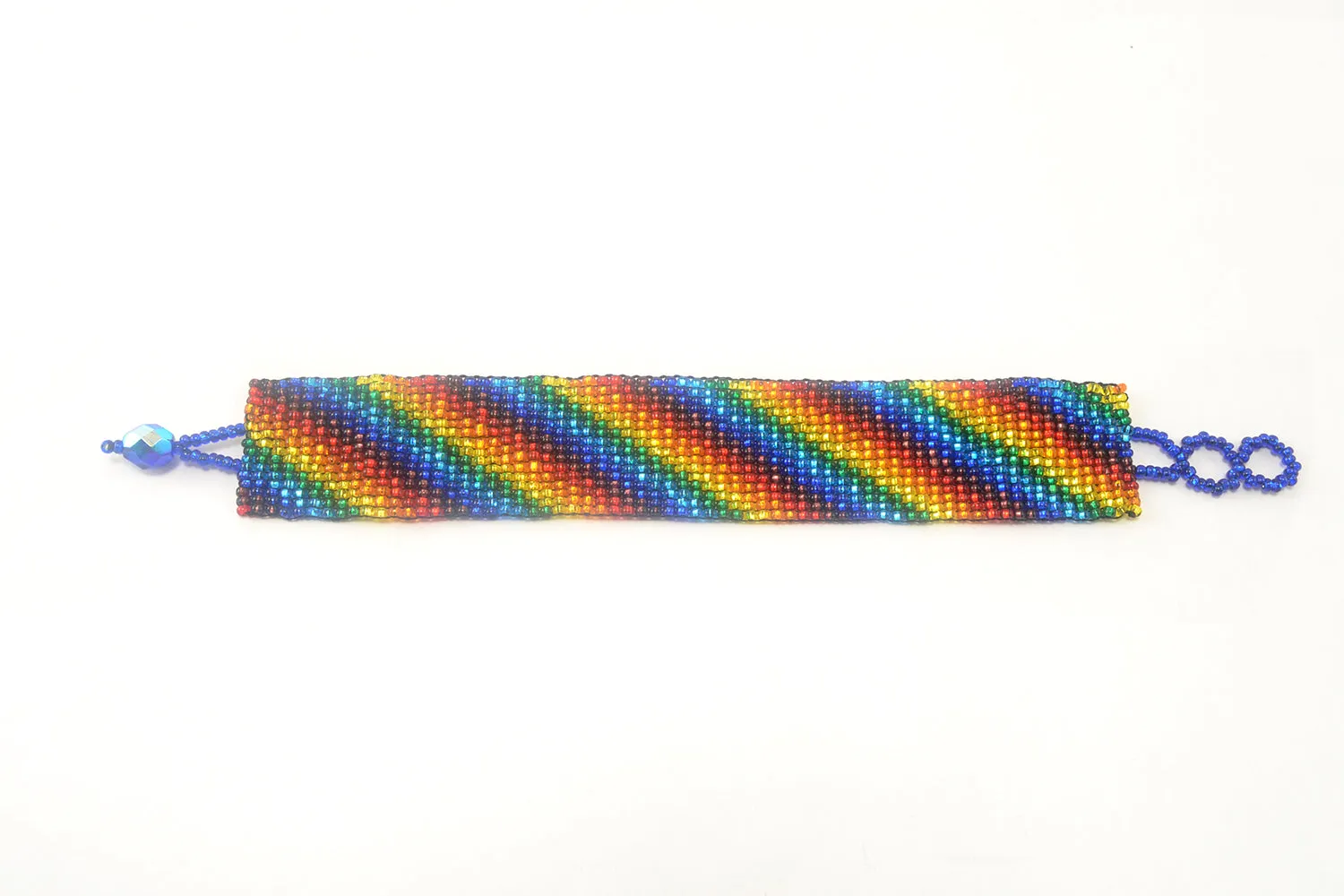 Rainbow Medium Beaded Bracelet
