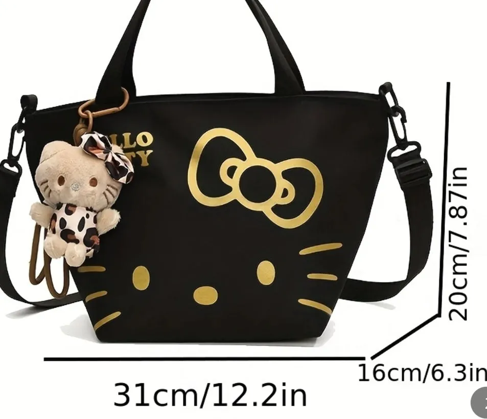 Sanrio Hello Kitty bag-black